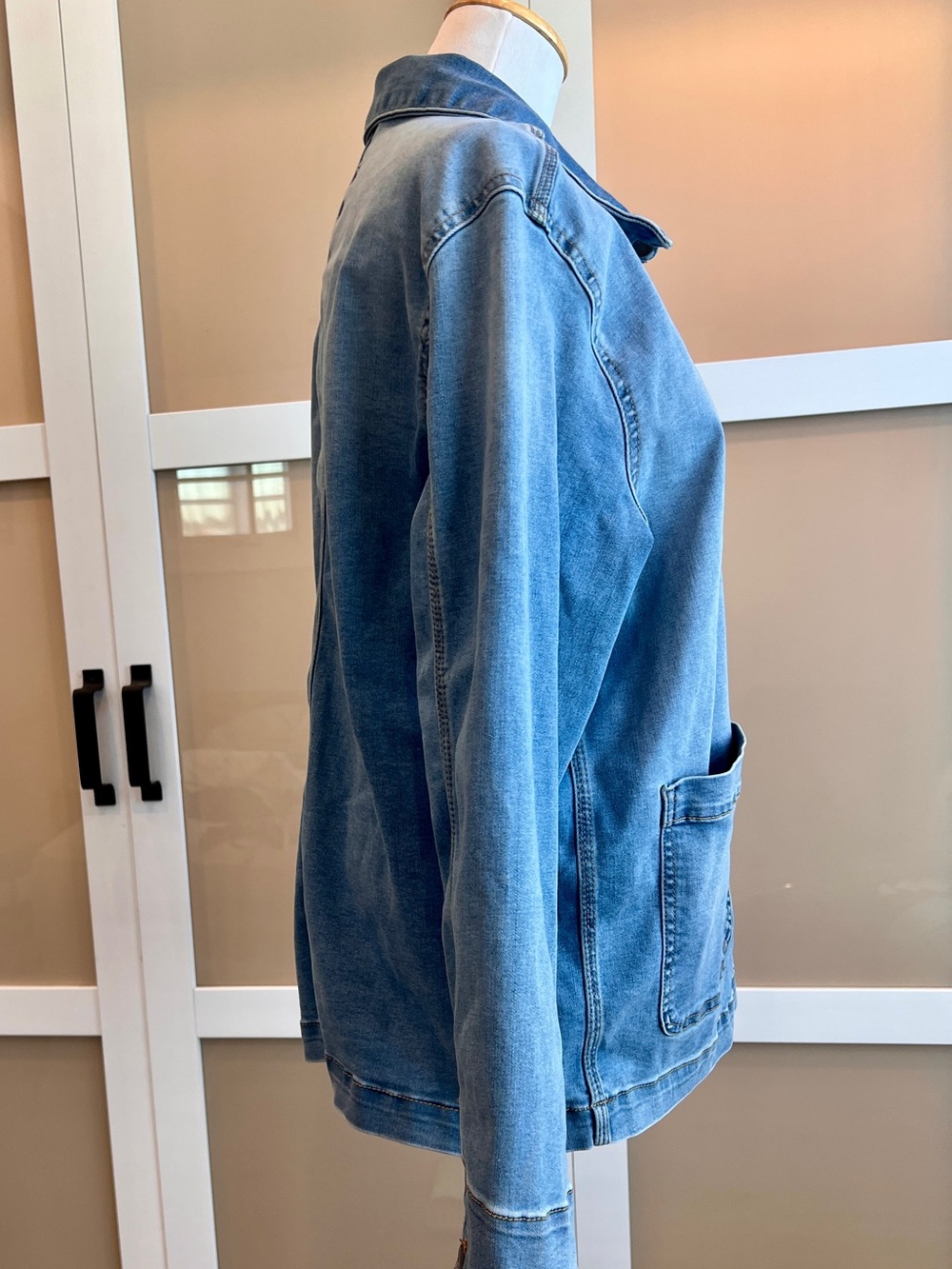 Denim Chore Jacket - Picture 8 of 9